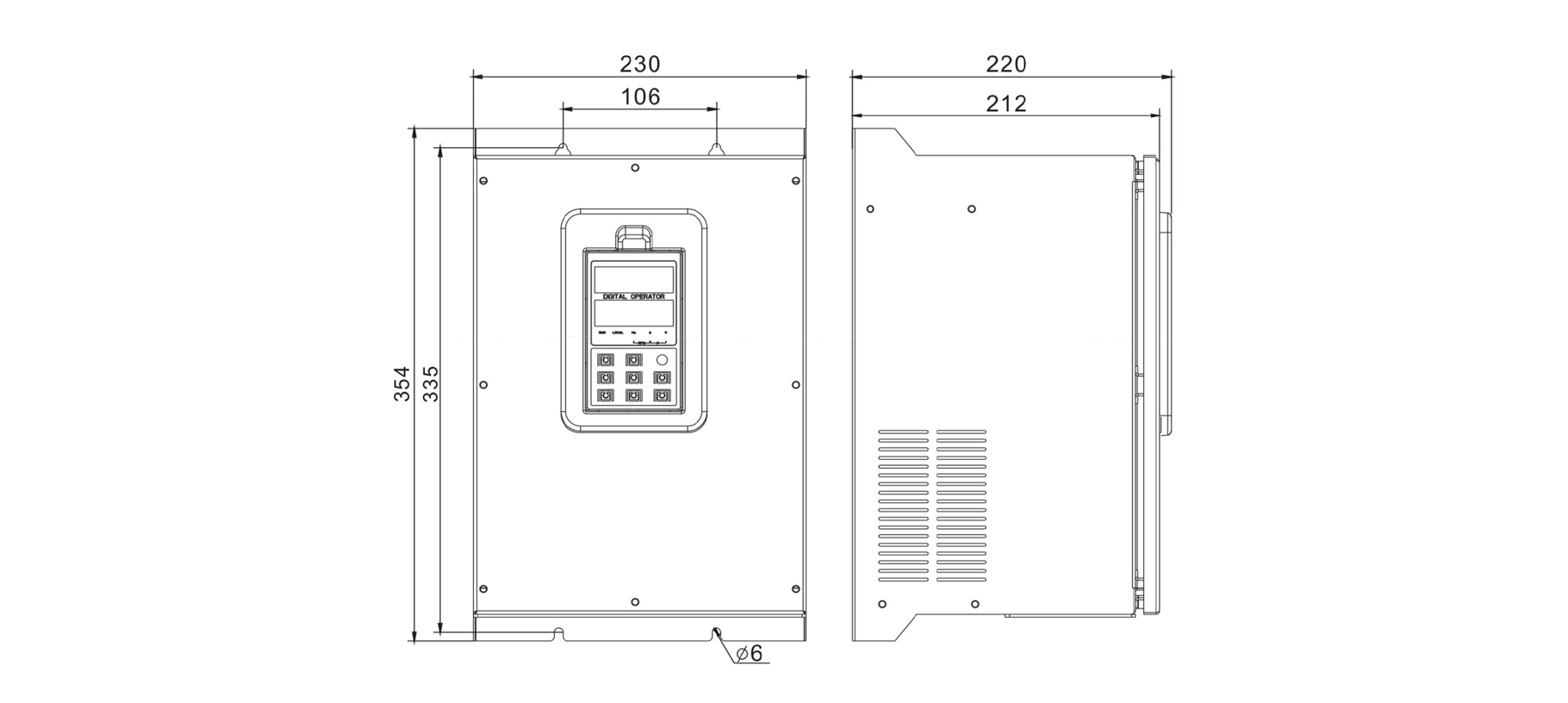 NE910 DIMENTION